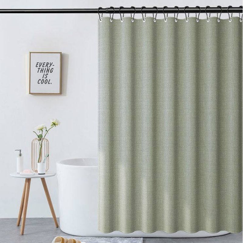 Duschgardin Klassisk Design Vattenavvisande för Badrum 0