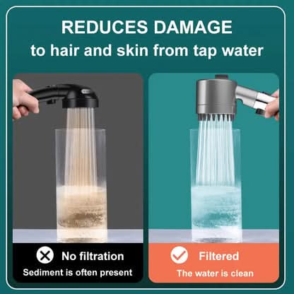 Duschhuvud med Filter och Massagefunktion 3