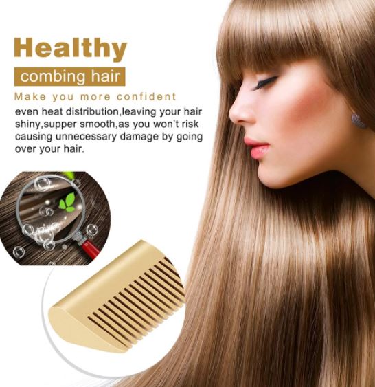 Elektrisk Hårkam för Rakt Hår 1