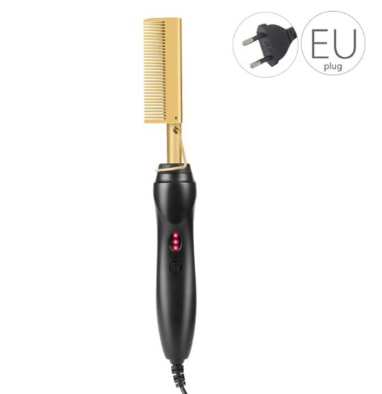 Elektrisk Hårkam för Rakt Hår 4