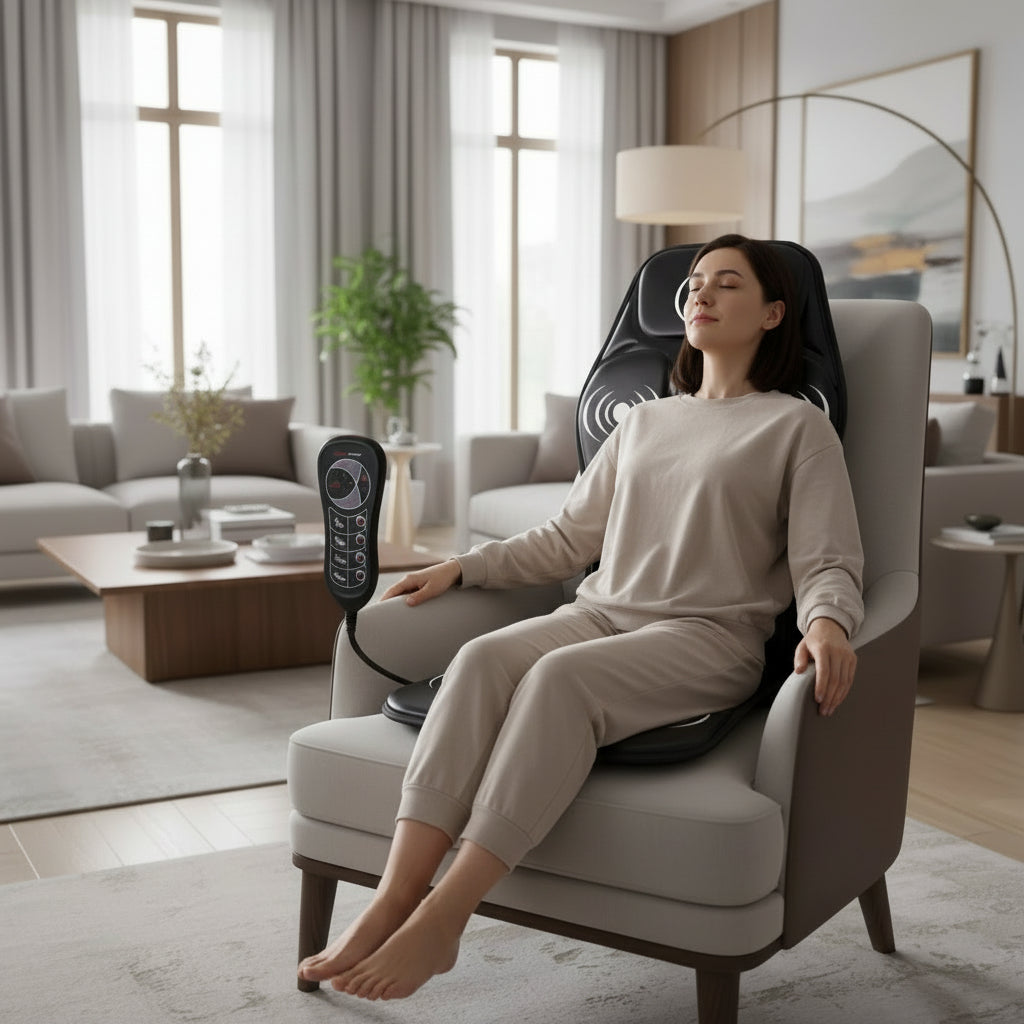 Elektrisk Massagekudde med Värmefunktion 0