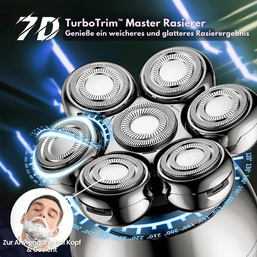 Elektrisk Rakapparat 7D Design 2