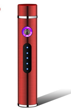 Elektrisk Tändare Kompakt Vindtålig USB-Laddning 9