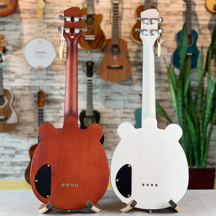 Elektrisk Ukulele med Björnansiktsdesign för Barn och Vuxna 2