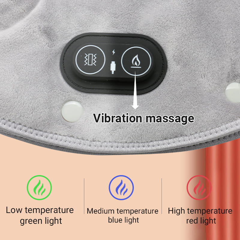 Elektrisk Värmedyna för Nacke och Axlar med Vibration 3