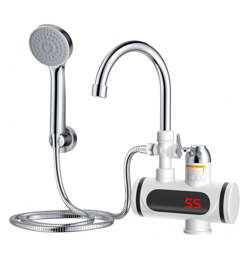 Elektrisk Varmvattenkran För Kök Modern Design Med Snabb Uppvärmning 6