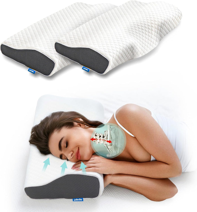 Ergonomisk Kudde för Bättre Sömnapné och Snarkning 1