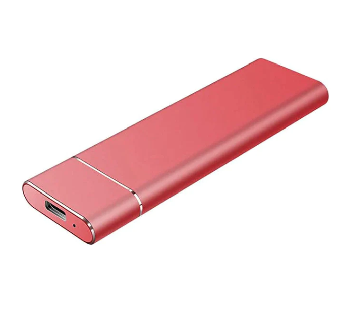 Extern Hårddisk 1TB Bärbar Aluminium Snabb Överföring 2