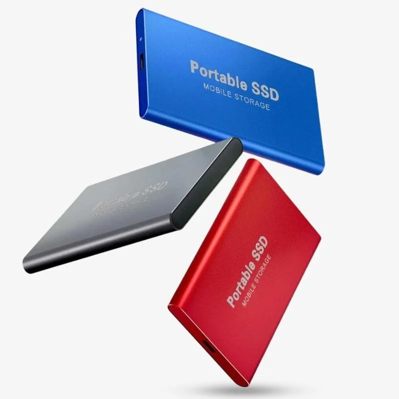 Extern SSD-disk i aluminium med hög hastighet 8