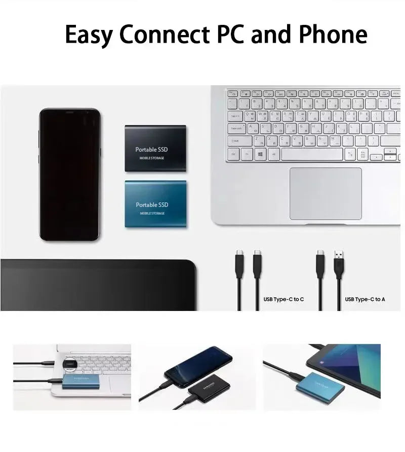 Extern SSD 128 TB Kompakt och Snabb 5