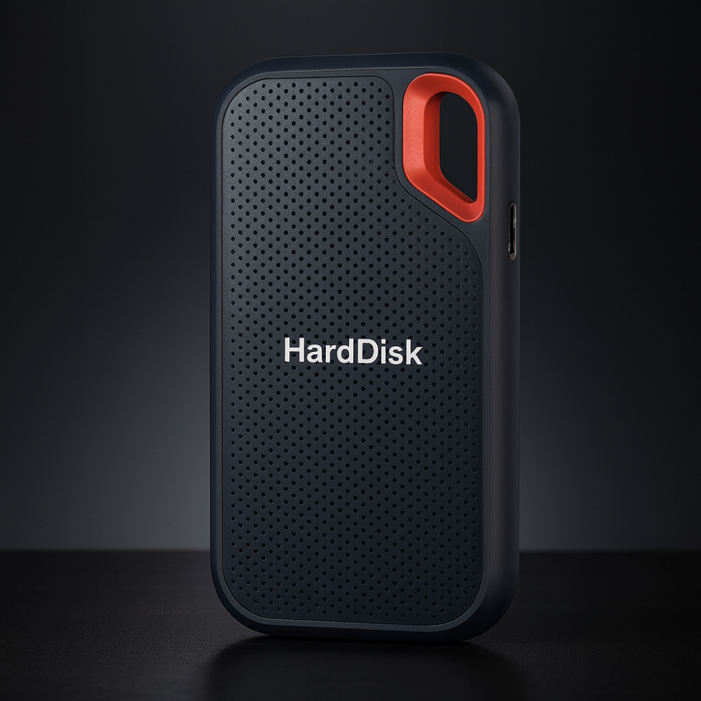 Extern SSD Hårddisk Kompakt och Bärbar för Snabb Dataöverföring 0