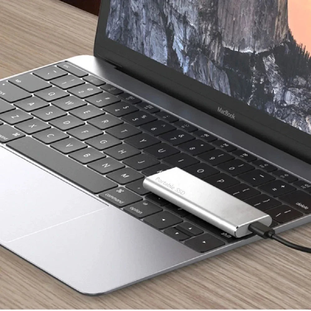 Extern hårddisk 4TB USB-C bärbar lagring 6