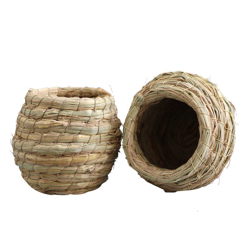 Fågelbo för Smådjur Handgjord Naturlig Design 1