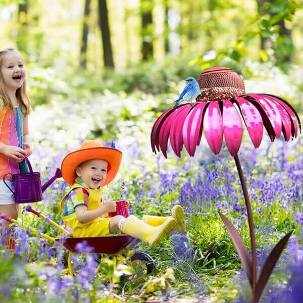 Fågelhus Blomformad Design 4