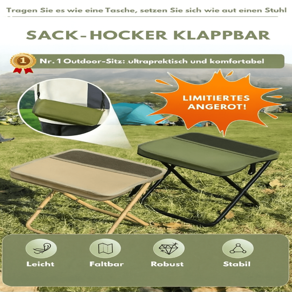 Fällbar Stolryggsäck för Utomhusäventyr 5