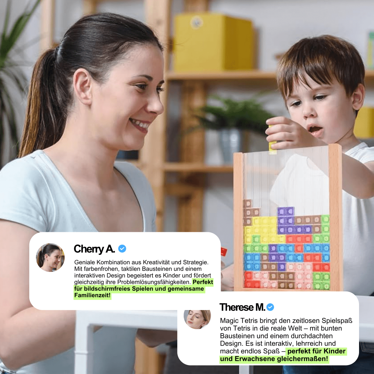 Familjespel Tetris Pussel för Alla Åldrar 5