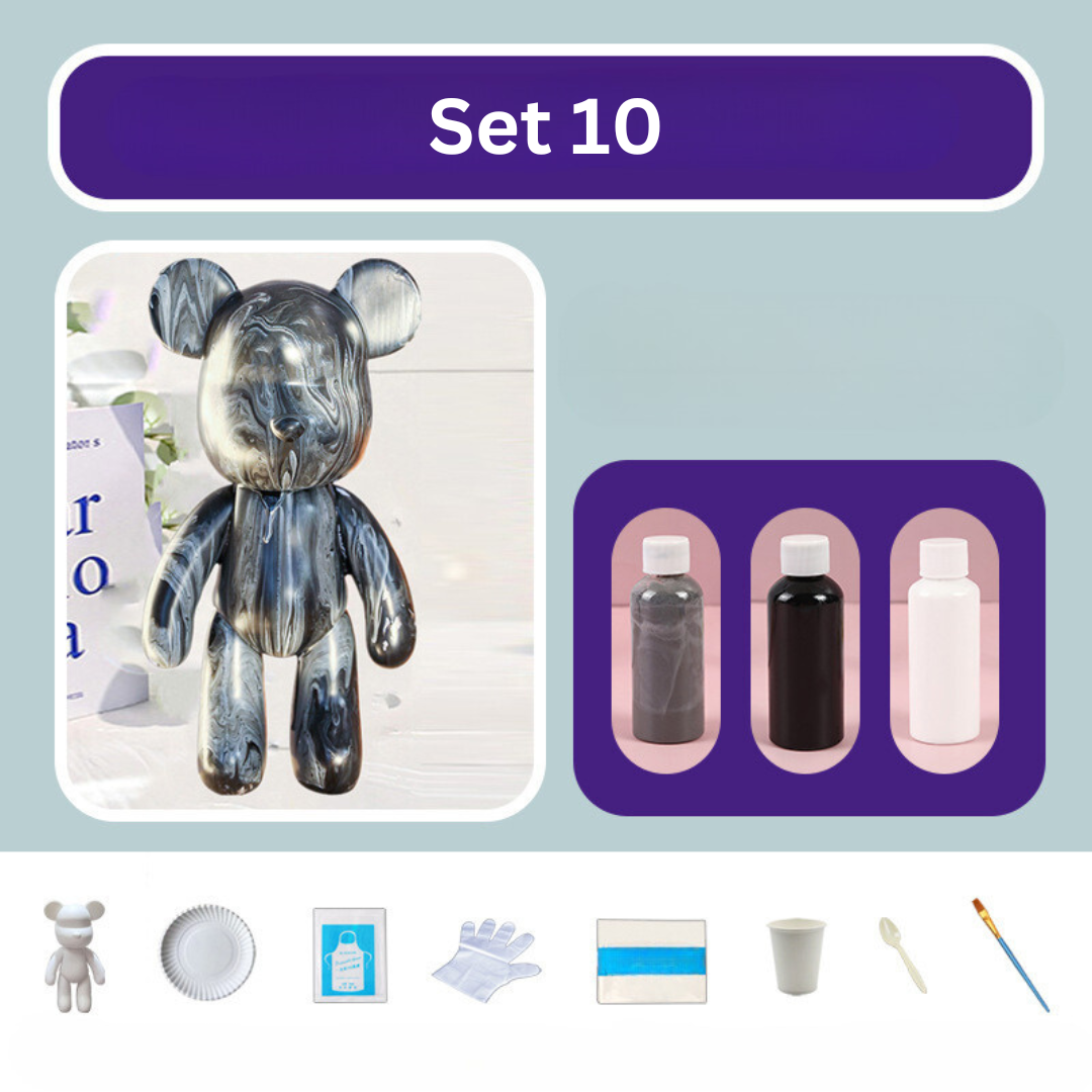 Färgglad Dekoration i Björnform 11