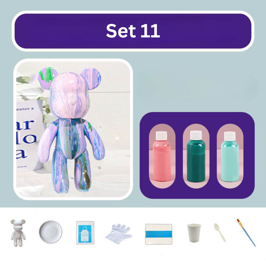 Färgglad Dekoration i Björnform 12