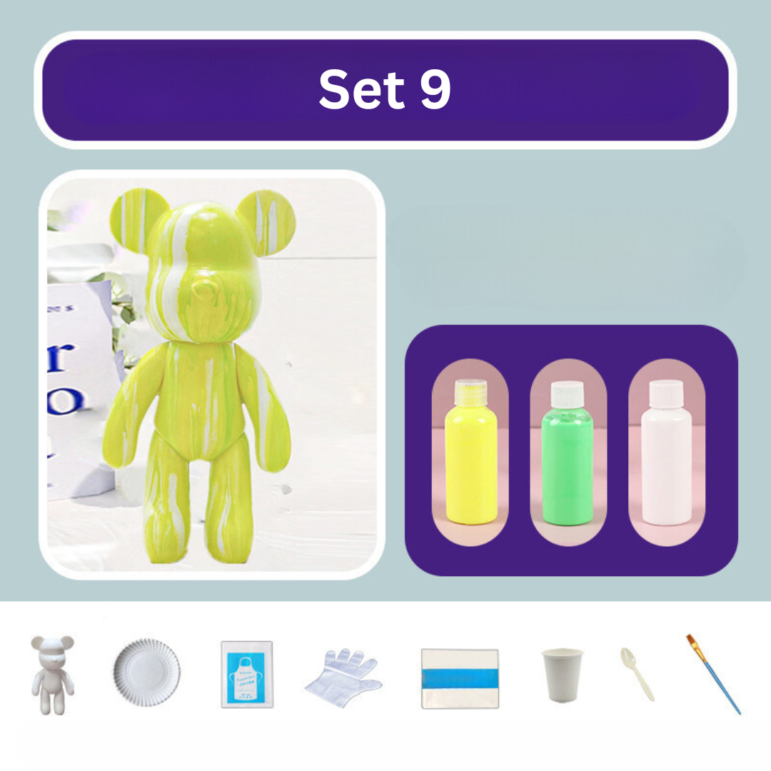 Färgglad Dekoration i Björnform 14