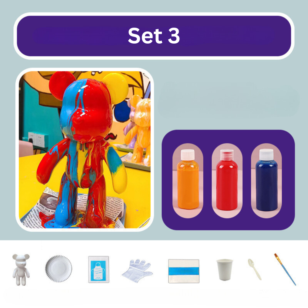 Färgglad Dekoration i Björnform 6