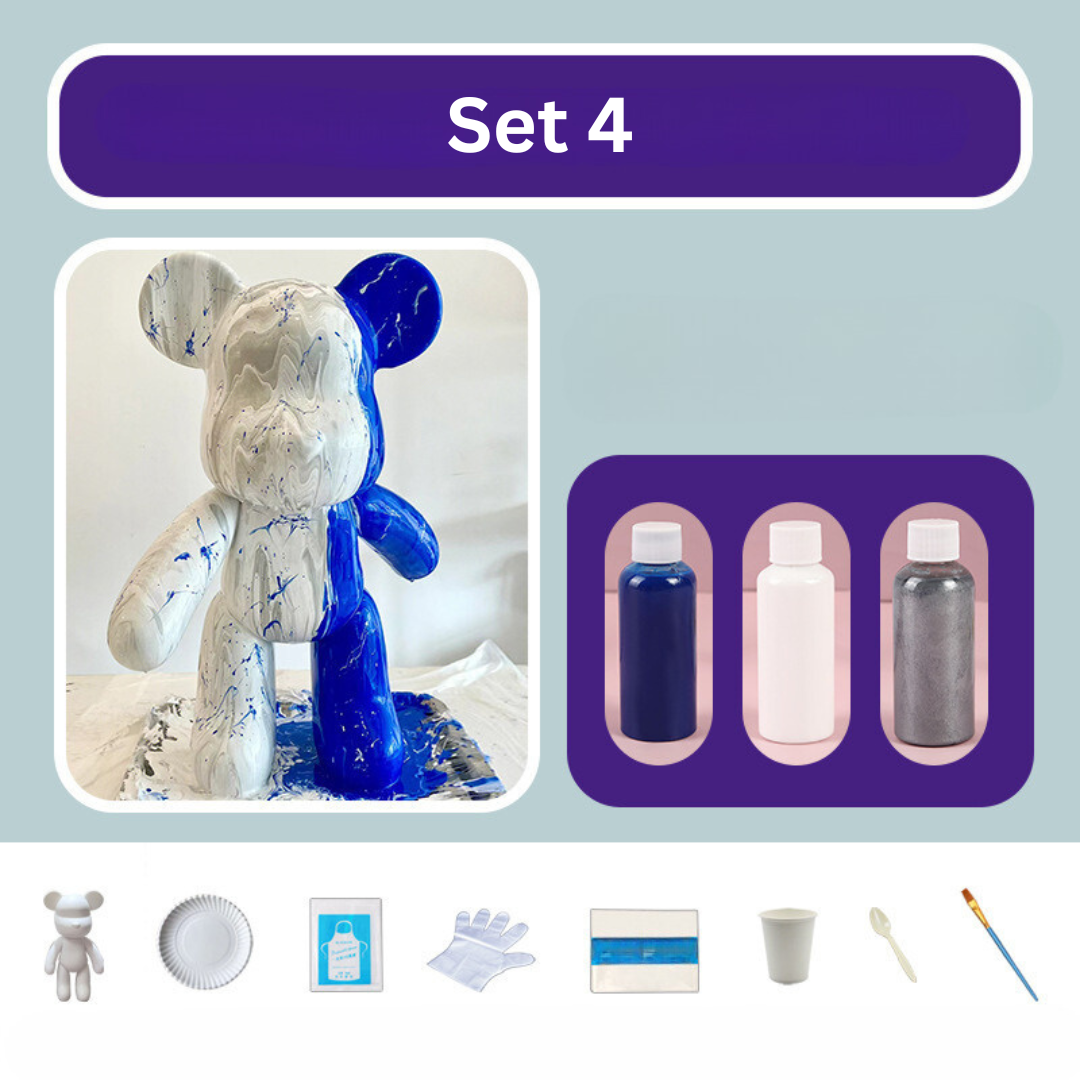 Färgglad Dekoration i Björnform 7