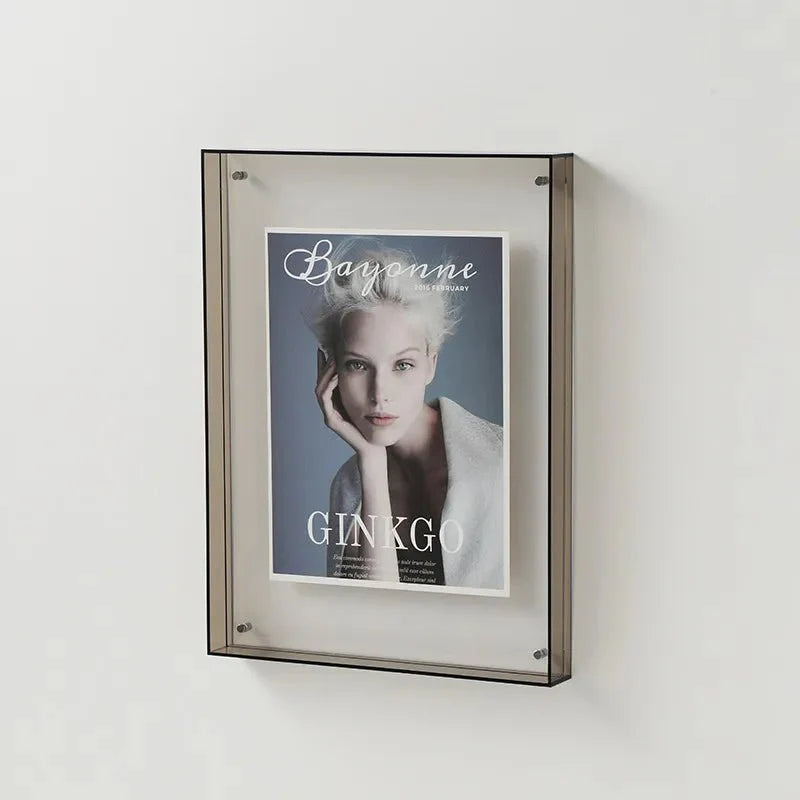 Färgglad Fotoram Transparent Modern Design 9