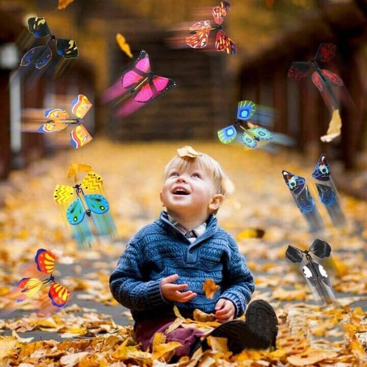 Festdekorationer Magiska Flygande Fjärilar för Överraskningar 4