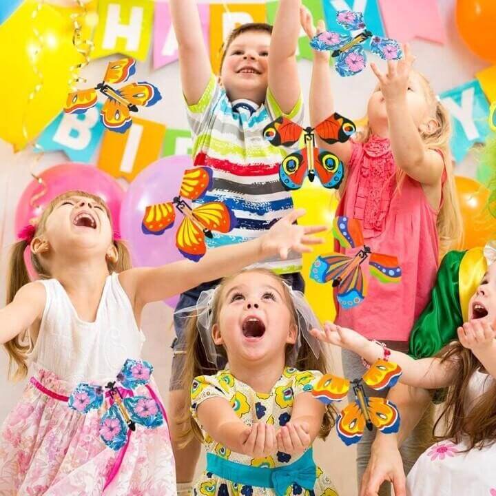 Festdekorationer Magiska Flygande Fjärilar för Överraskningar 5