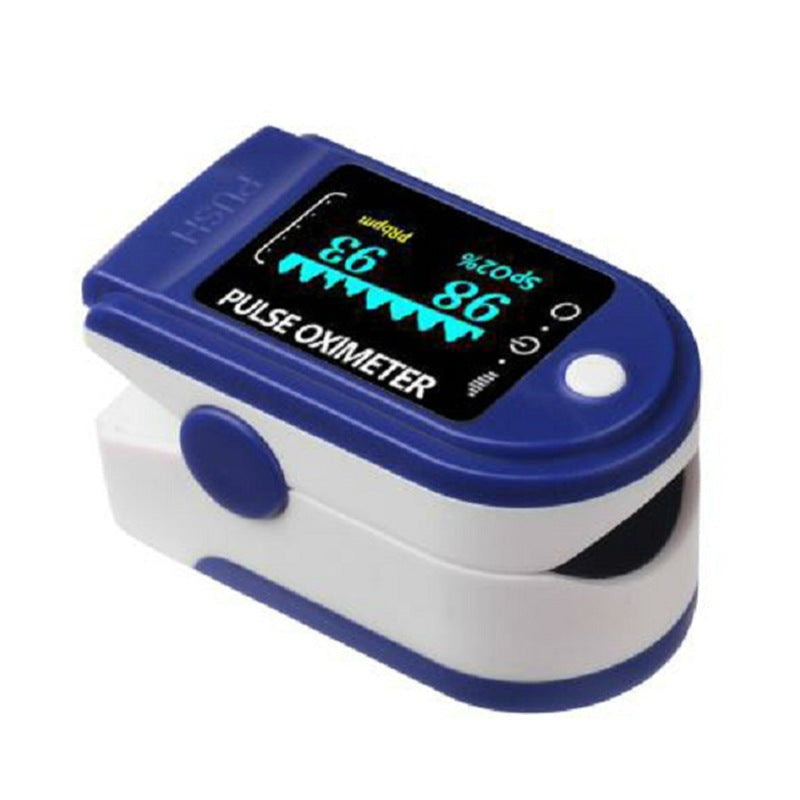 Fingertoppspulsoximeter För Syrenivå Och Hjärtfrekvens Övervakning 0