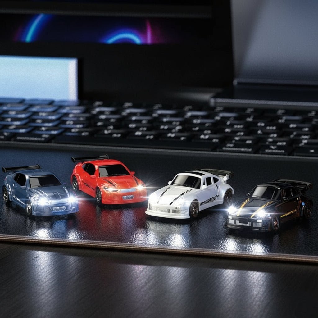 Fjärrkontroll Driftbil 1:64 Kompakt Modell för Racing och Samling 1