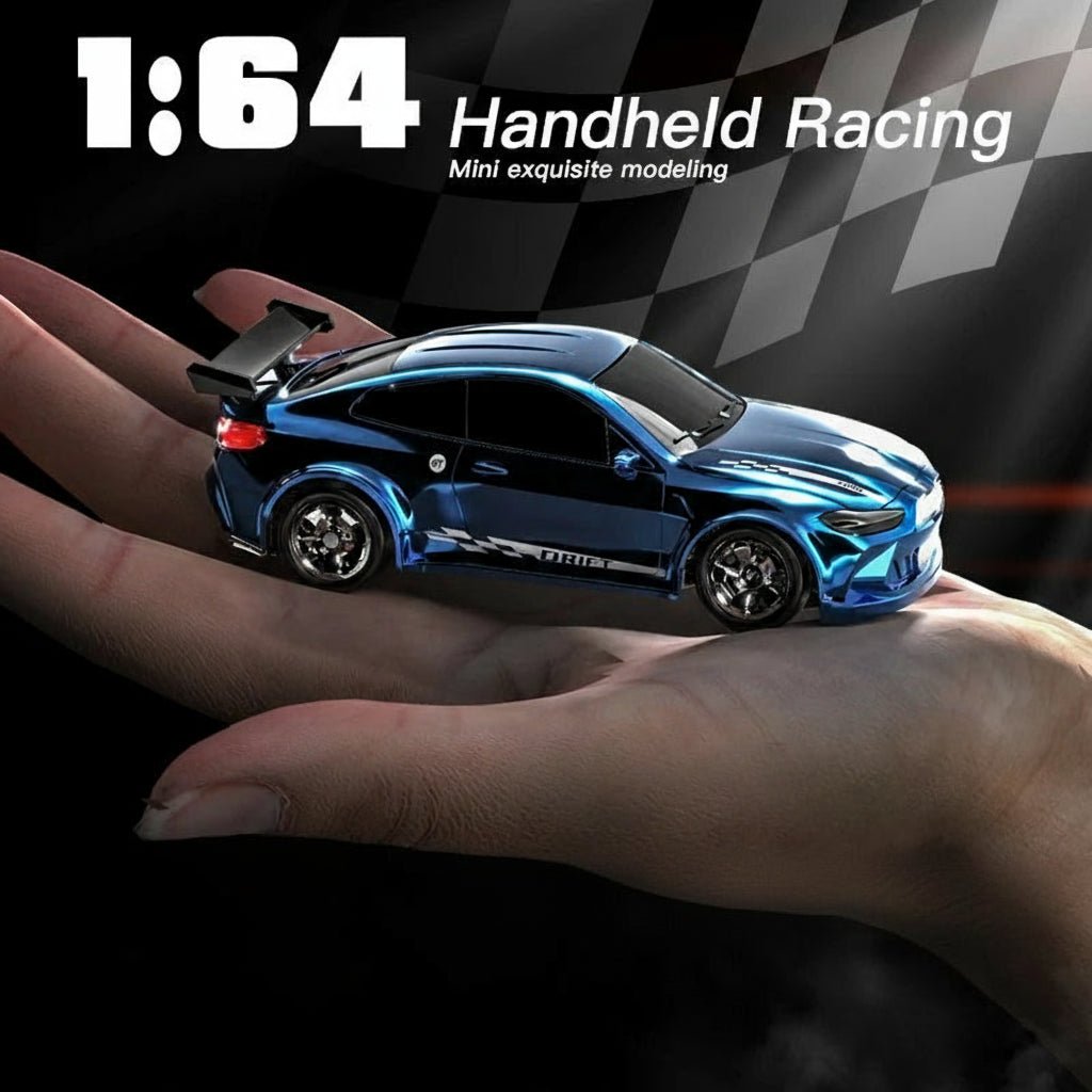 Fjärrkontroll Driftbil 1:64 Kompakt Modell för Racing och Samling 4