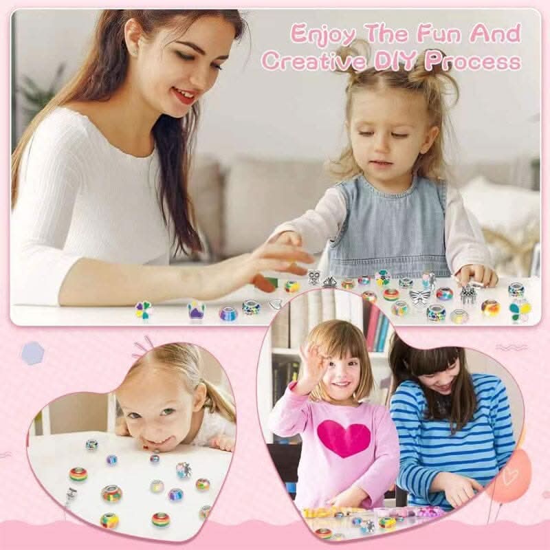 Flickors Armband Craft Kit Kreativ Design 6