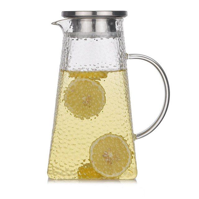 Genomskinlig Tekokare i Glas med Dubbelfilter 10
