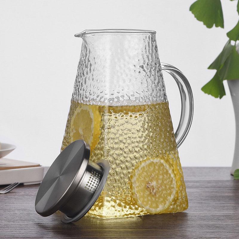 Genomskinlig Tekokare i Glas med Dubbelfilter 2