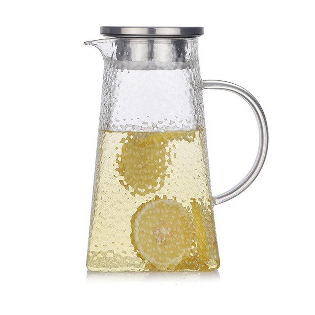 Genomskinlig Tekokare i Glas med Dubbelfilter 9