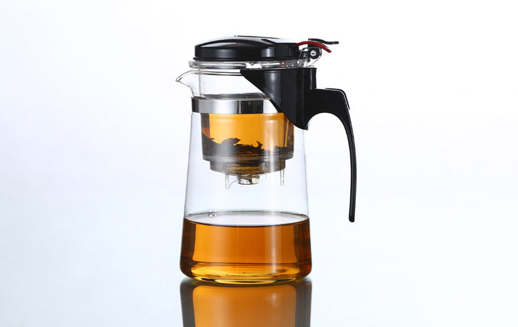 Glas Infusionskanna Läckagesäker för Te och Kaffe 1