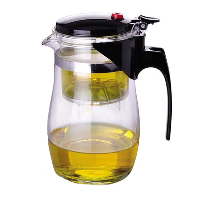 Glas Tekanna med Teinfuser för Varmt Te 9