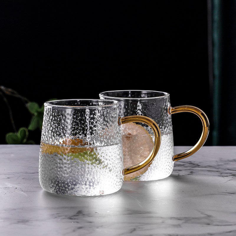 Glaskanna med Trälock Modern Design för Varma och Kalla Drycker 5