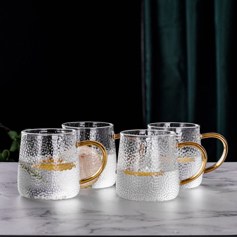 Glaskanna med Trälock Modern Design för Varma och Kalla Drycker 6