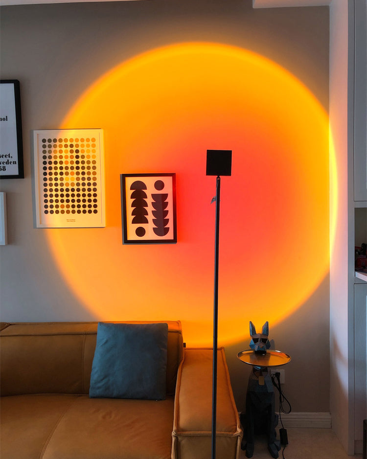 Golvlampa med Färgprojektor för Inomhusbruk 8