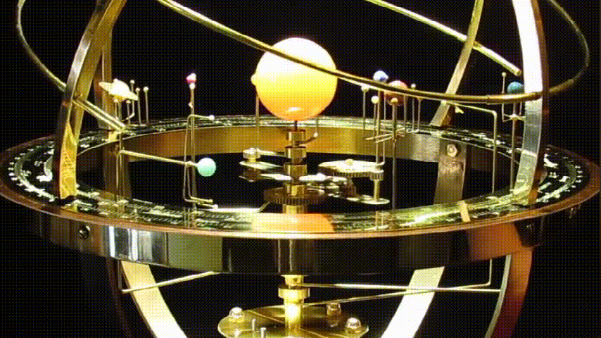 Grand Orrery Modell av Solsystemet 2