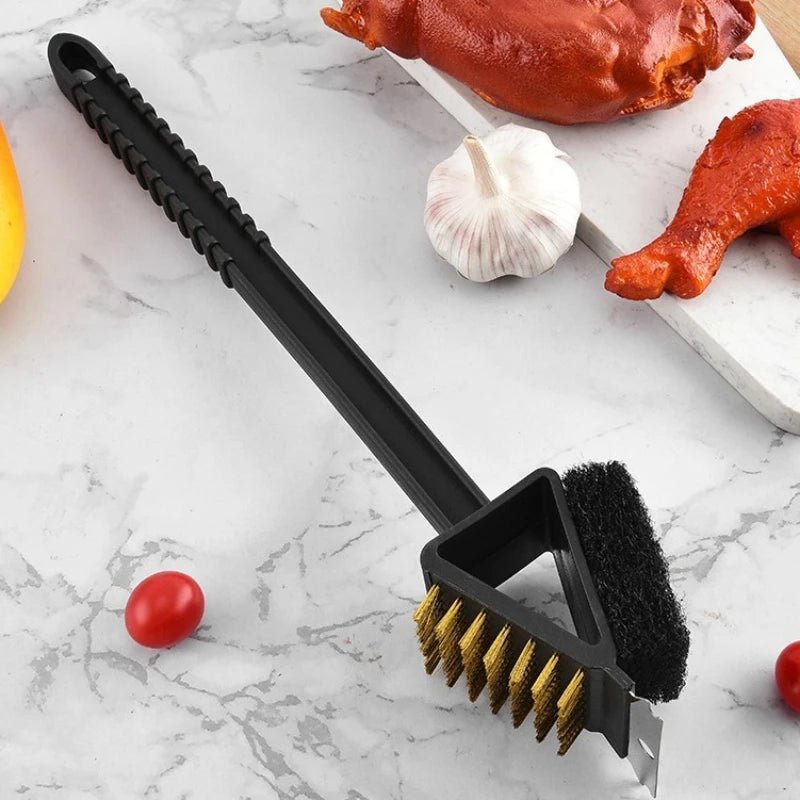 Grillrengörare med Skrapa och Svampfäste 1