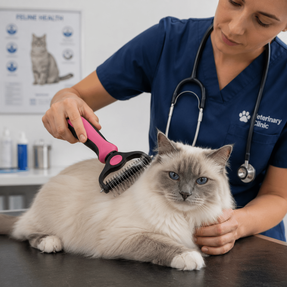 Groomingborste för Husdjur med Ergonomisk Design 2
