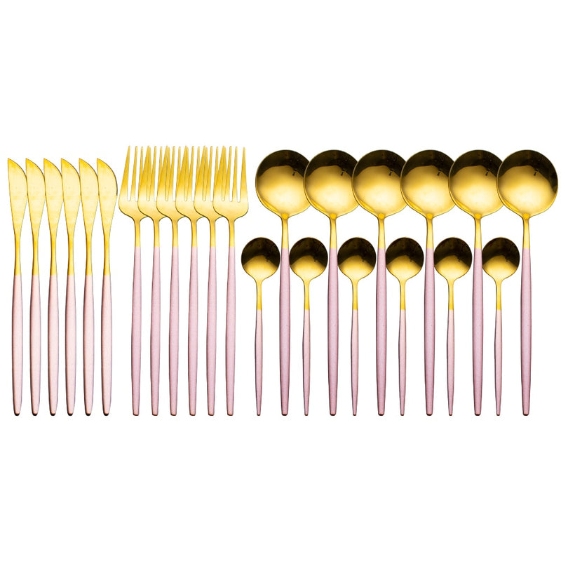 Golden Dinnerware Set (24st)