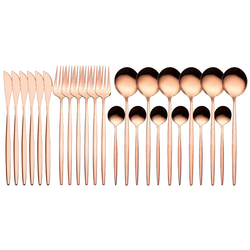 Golden Dinnerware Set (24st)
