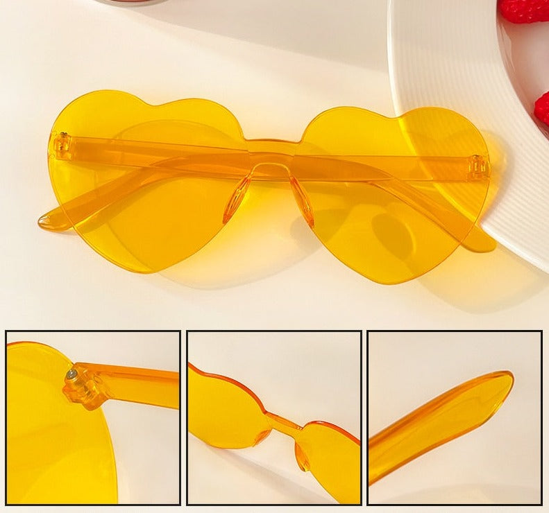 Rimless Heart Solglasögon