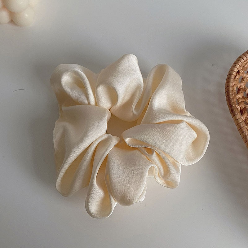 Siden Hår Scrunchie