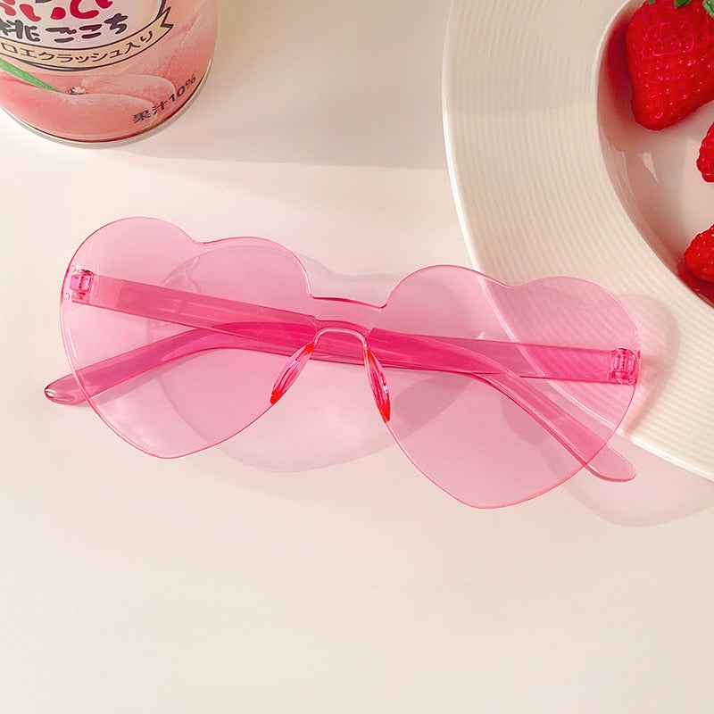 Rimless Heart Solglasögon