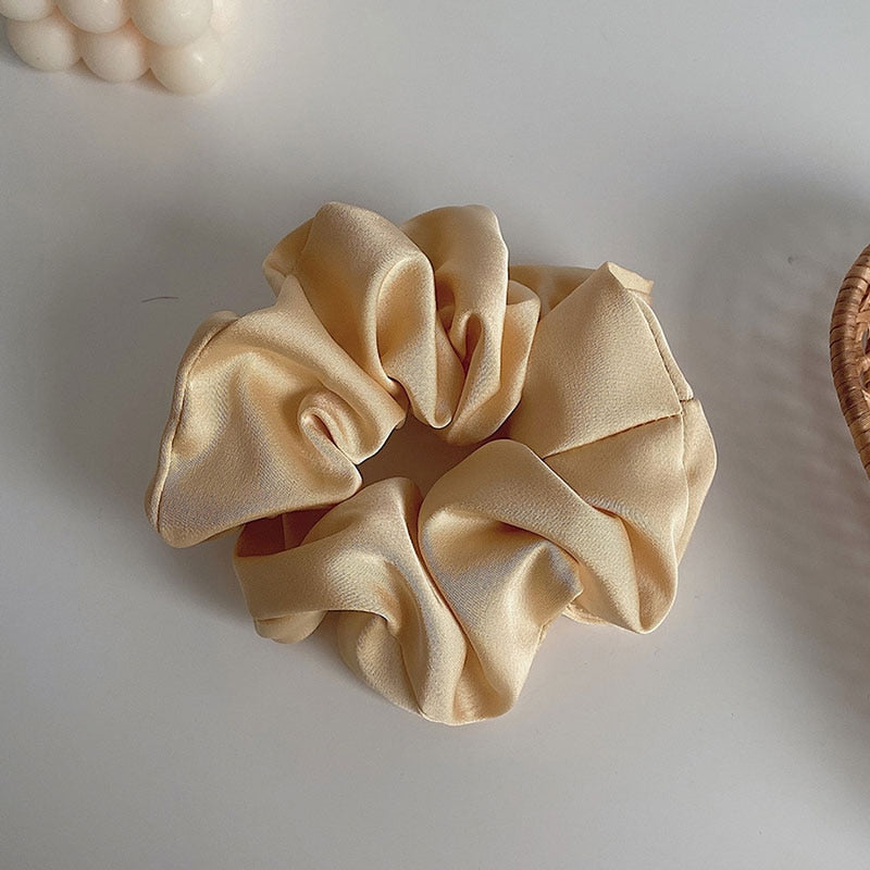 Siden Hår Scrunchie