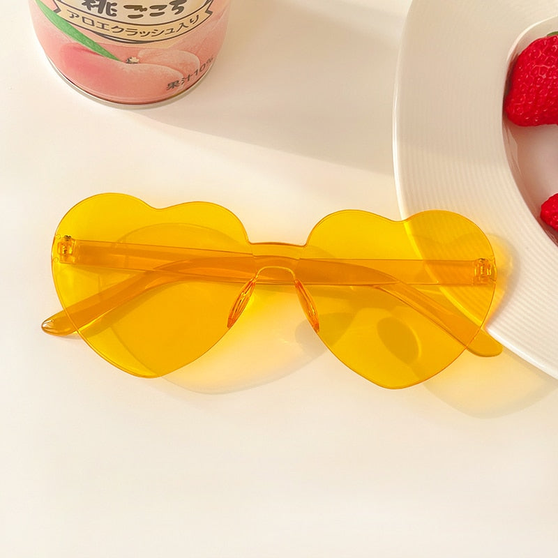 Rimless Heart Solglasögon